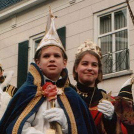 1999 Jeugdprins(es) Joris Goverde en Nina Suppers