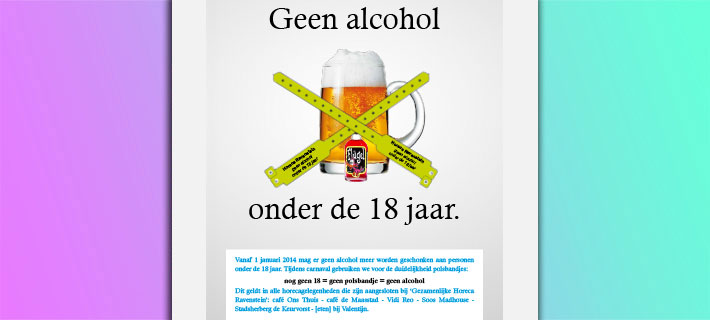 Alcohol beleid Carnaval 2014